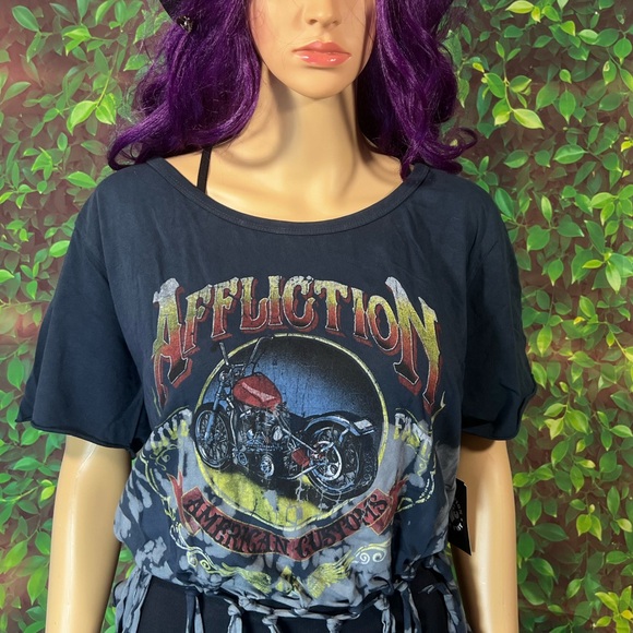 AC VNTG MTRS S/S TEE Affliction Women’s T-Shirt - Picture 5 of 16